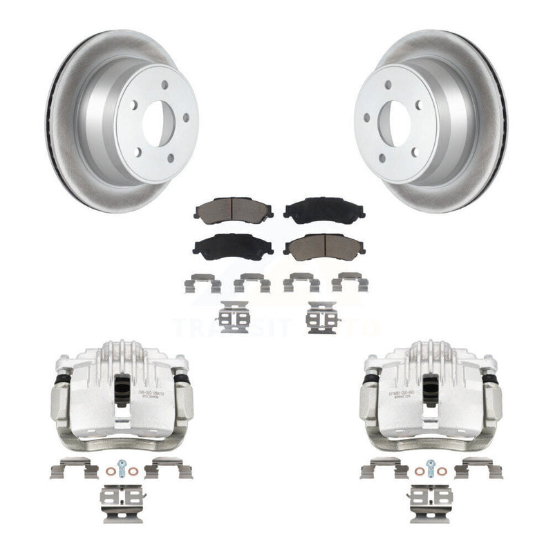 Transit Auto KCG-100266C Disc Brake Kit for 1997-2005 Chevrolet S10, Chevrolet Blazer, GMC Jimmy & more - Rear product image