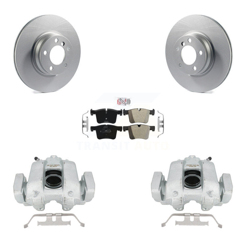Transit Auto KCG-100266N Disc Brake Kit for 2016-2018 BMW 330e - Front product image