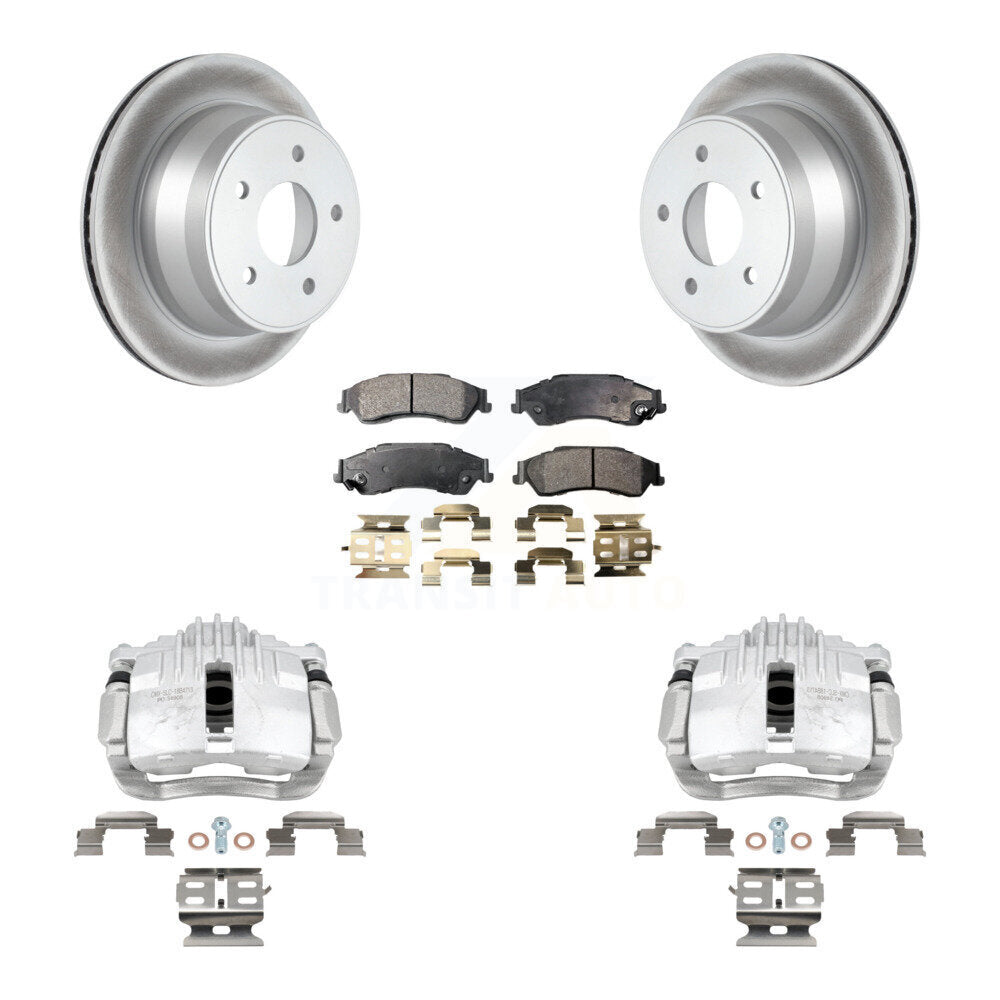 Transit Auto KCG-100266P Disc Brake Kit for 1998-2003 Chevrolet S10 - Rear product image