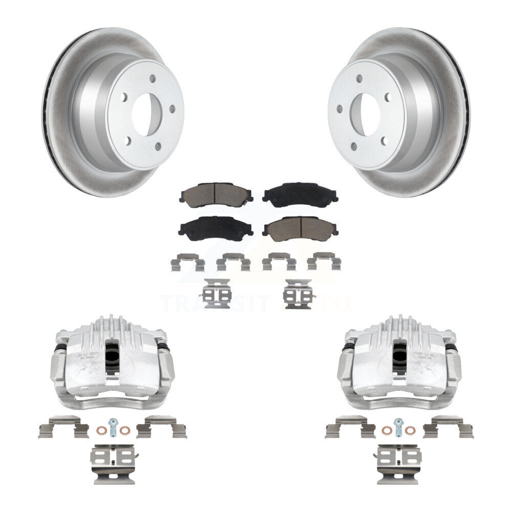 Transit Auto KCG-100267C Disc Brake Kit for 1998-2003 Chevrolet S10 - Rear product image