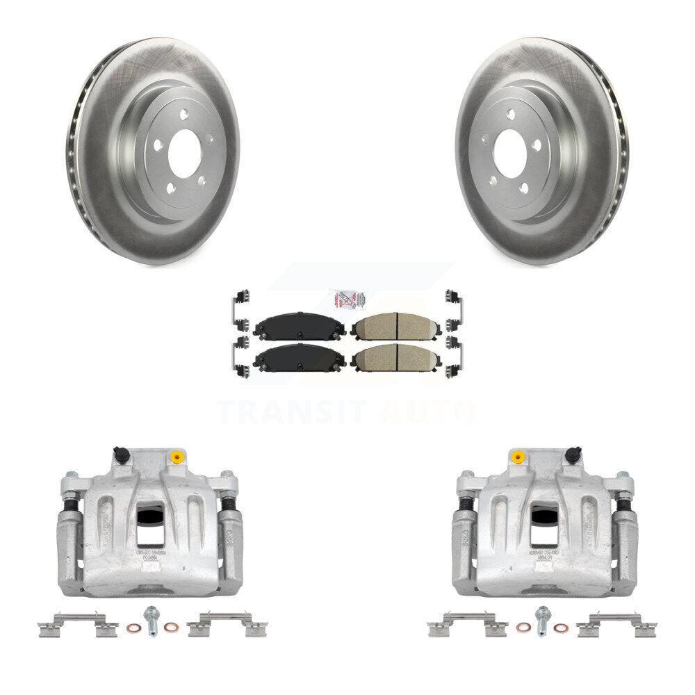 Transit Auto KCG-100267N Disc Brake Kit for 2012-2021 Chrysler 300, Dodge Challenger, Dodge Charger - Front product image