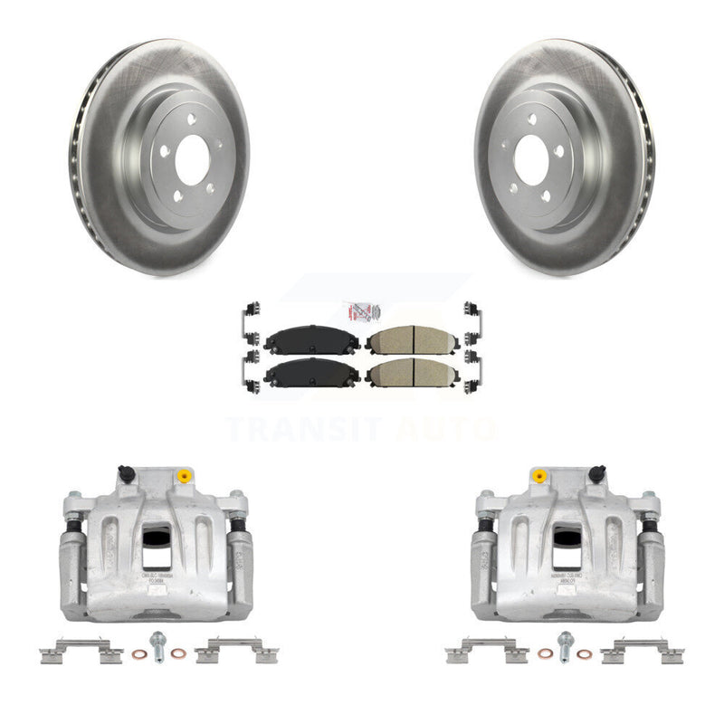 Transit Auto KCG-100267N Disc Brake Kit for 2012-2021 Chrysler 300, Dodge Challenger, Dodge Charger - Front product image