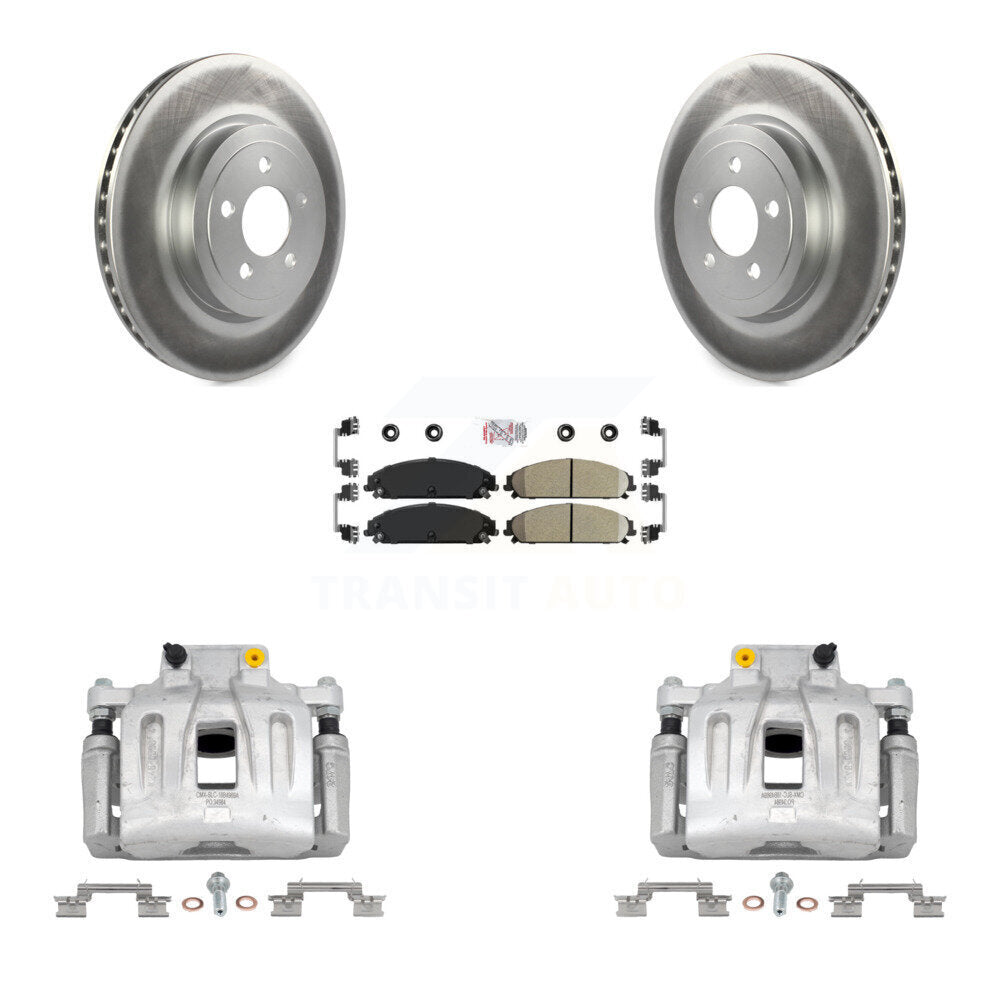 Transit Auto KCG-100268N Disc Brake Kit for 2012-2021 Chrysler 300, Dodge Challenger, Dodge Charger - Front product image