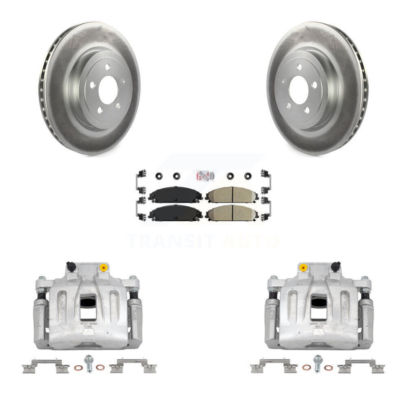 Transit Auto KCG-100268N Disc Brake Kit for 2012-2021 Chrysler 300, Dodge Challenger, Dodge Charger - Front product image