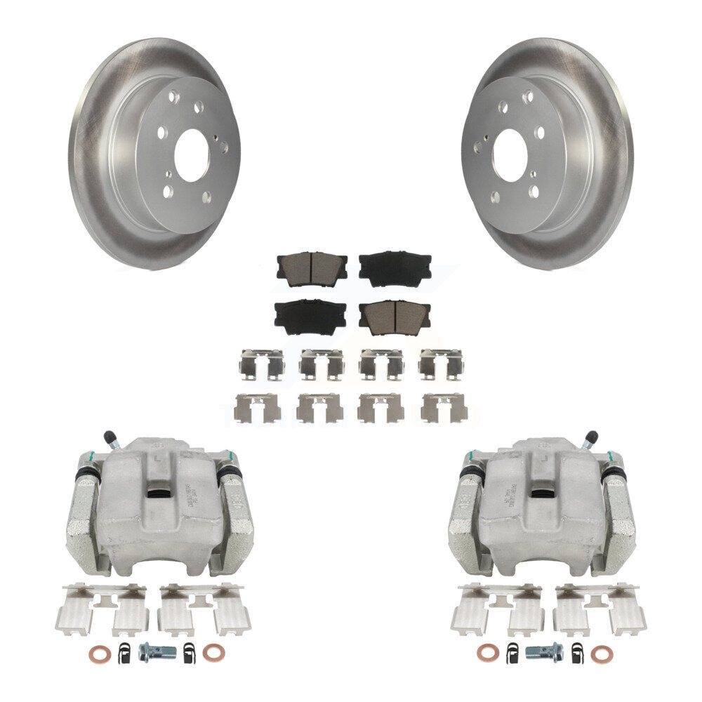 Transit Auto KCG-100269C Disc Brake Kit for 2012-2018 Toyota RAV4 - Rear product image