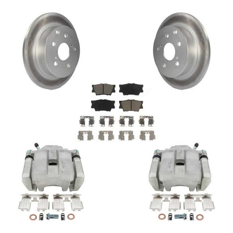 Transit Auto KCG-100269C Disc Brake Kit for 2012-2018 Toyota RAV4 - Rear product image