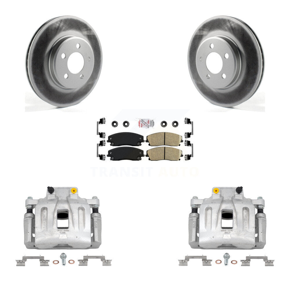Transit Auto KCG-100269N Disc Brake Kit for 2012-2021 Chrysler 300, Dodge Charger, Dodge Challenger - Front product image