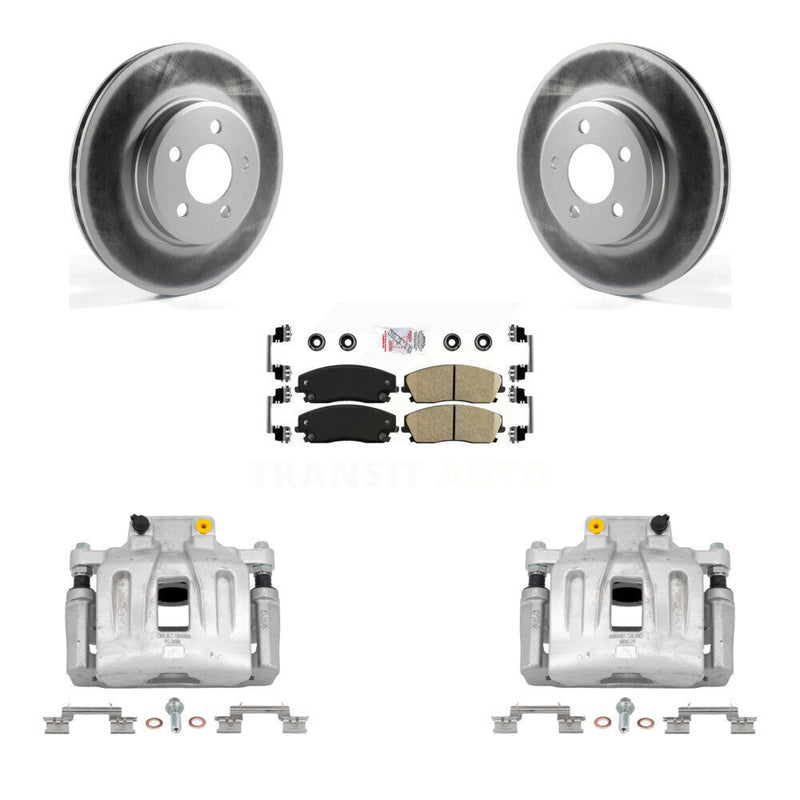 Transit Auto KCG-100269N Disc Brake Kit for 2012-2021 Chrysler 300, Dodge Charger, Dodge Challenger - Front product image