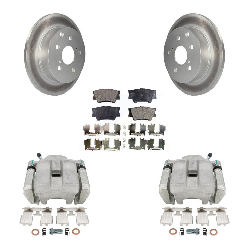 Transit Auto KCG-100269P Disc Brake Kit for 2012-2018 Toyota RAV4 - Rear product image