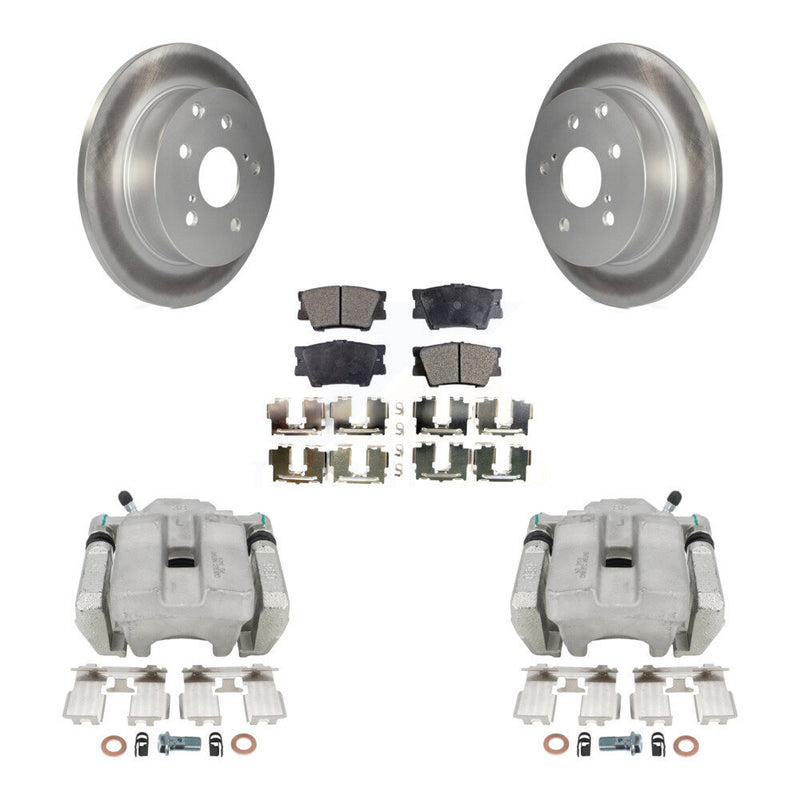 Transit Auto KCG-100269P Disc Brake Kit for 2012-2018 Toyota RAV4 - Rear product image