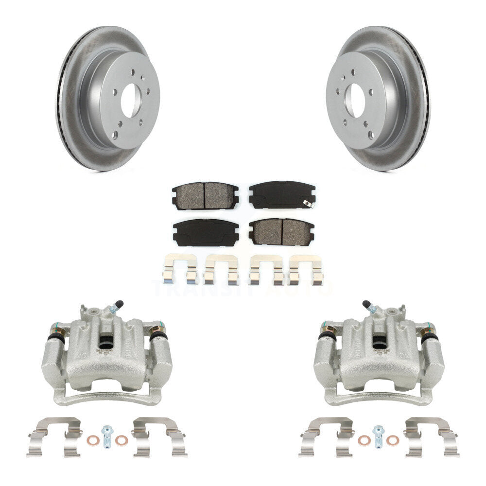 Transit Auto KCG-100269S Disc Brake Kit for 2007-2015 Chevrolet Captiva Sport, Saturn Vue, Chevrolet Equinox & more - Rear product image