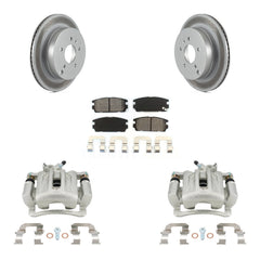 Transit Auto KCG-100269S Disc Brake Kit for 2007-2015 Chevrolet Captiva Sport, Saturn Vue, Chevrolet Equinox & more - Rear product image