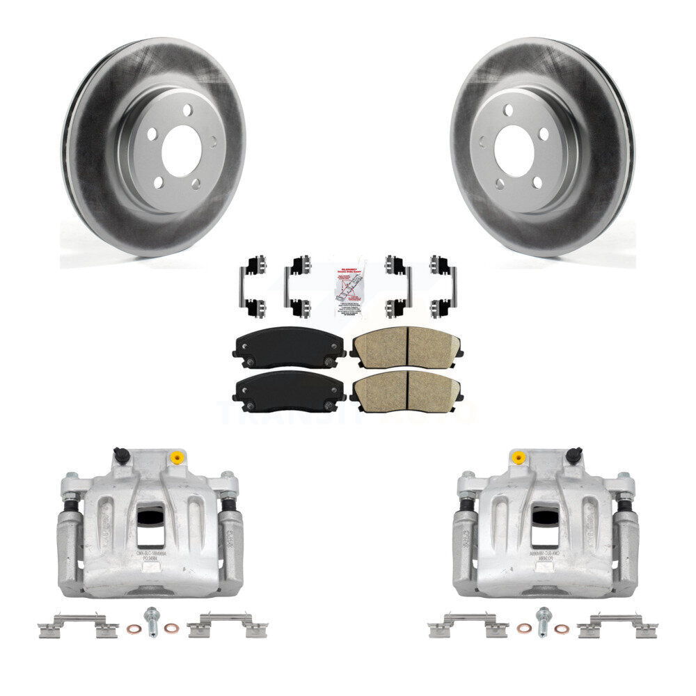 Transit Auto KCG-100270N Disc Brake Kit for 2012-2021 Chrysler 300, Dodge Charger, Dodge Challenger - Front product image