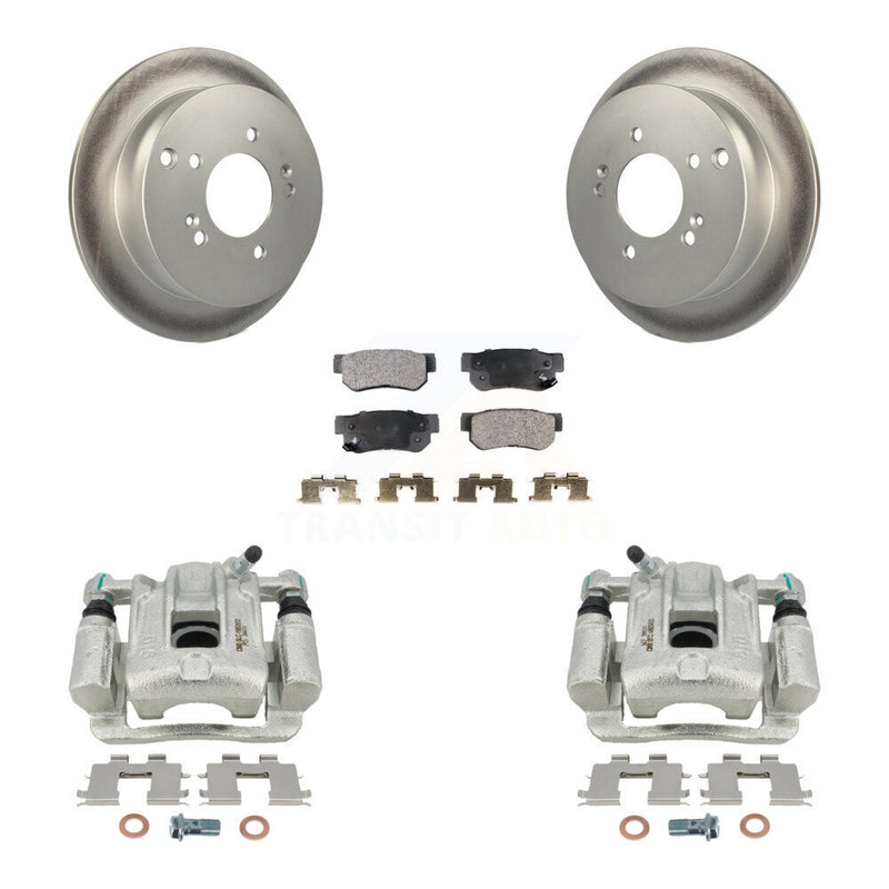 Transit Auto KCG-100271T Disc Brake Kit for 2001-2006 Hyundai Santa Fe - Rear product image