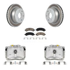 Transit Auto KCG-100272C Disc Brake Kit for 2002-2014 Cadillac Escalade, Chevrolet Avalanche 1500, Chevrolet Express 1500 & more - Rear product image