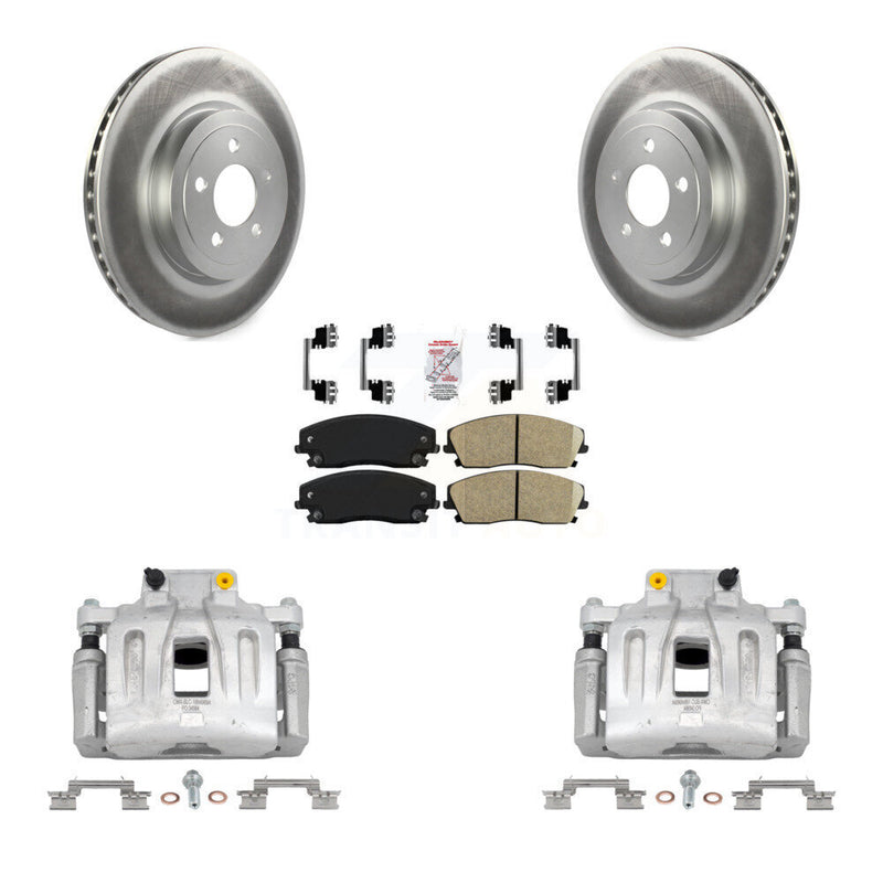 Transit Auto KCG-100272N Disc Brake Kit for 2015-2016 Dodge Charger - Front product image