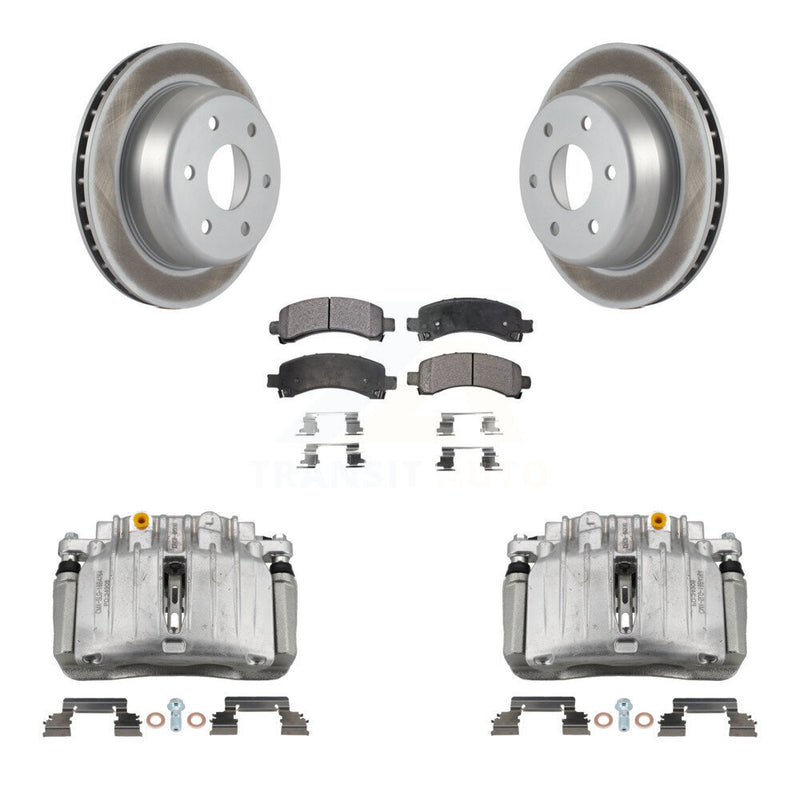 Transit Auto KCG-100272P Disc Brake Kit for 2002 Chevrolet Tahoe, GMC Yukon, GMC Yukon XL 1500 - Rear product image