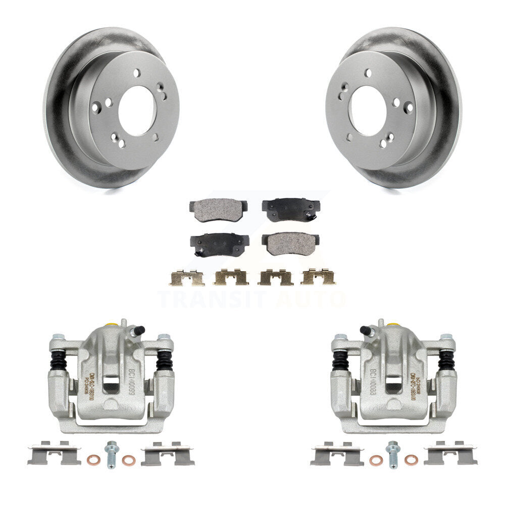 Transit Auto KCG-100272T Disc Brake Kit for 2005-2010 Hyundai Tucson, Kia Sportage - Rear product image
