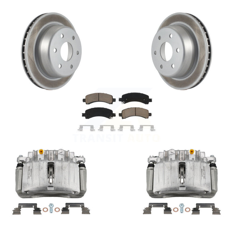 Transit Auto KCG-100273C Disc Brake Kit for 2002 Chevrolet Tahoe, GMC Yukon, GMC Yukon XL 1500 - Rear product image