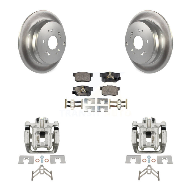 Transit Auto KCG-100275P Disc Brake Kit for 2007-2018 Acura RDX, Honda CR-V - Rear product image