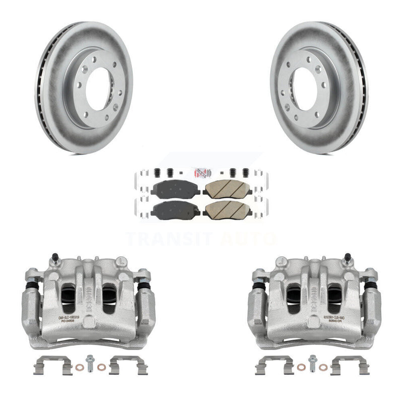 Transit Auto KCG-100276N Disc Brake Kit for 2006-2014 Kia Sedona, Hyundai Entourage - Front product image