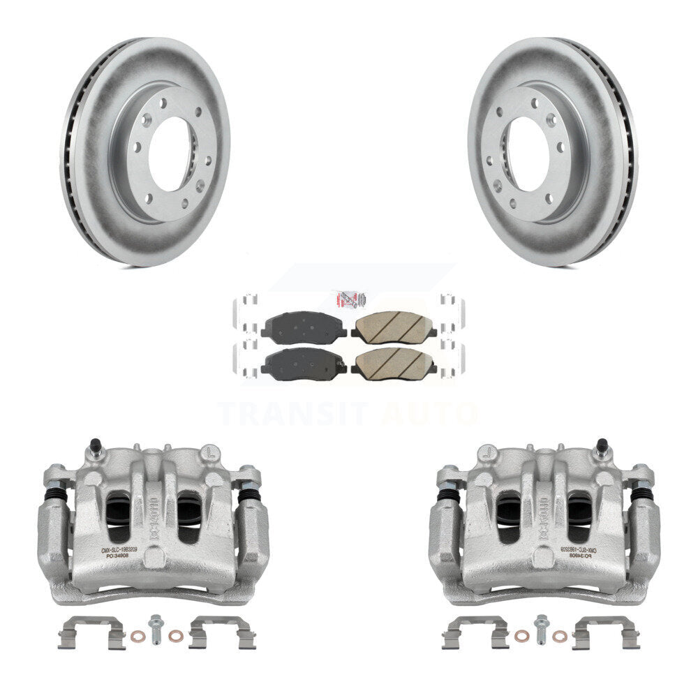 Transit Auto KCG-100277N Disc Brake Kit for 2006-2014 Kia Sedona, Hyundai Entourage - Front product image