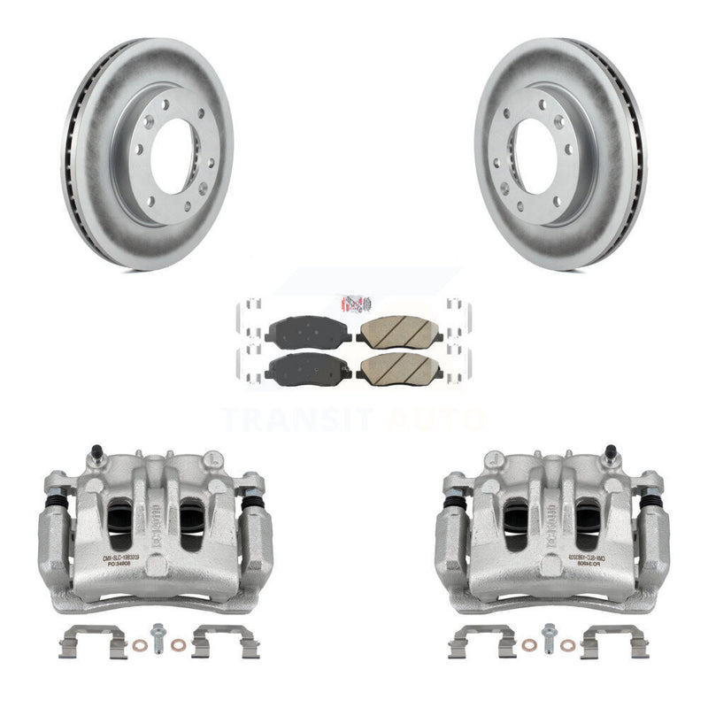 Transit Auto KCG-100277N Disc Brake Kit for 2006-2014 Kia Sedona, Hyundai Entourage - Front product image