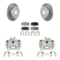 Transit Auto KCG-100277P Disc Brake Kit for 2007-2015 Chevrolet Captiva Sport, Saturn Vue, Chevrolet Equinox & more - Rear product image