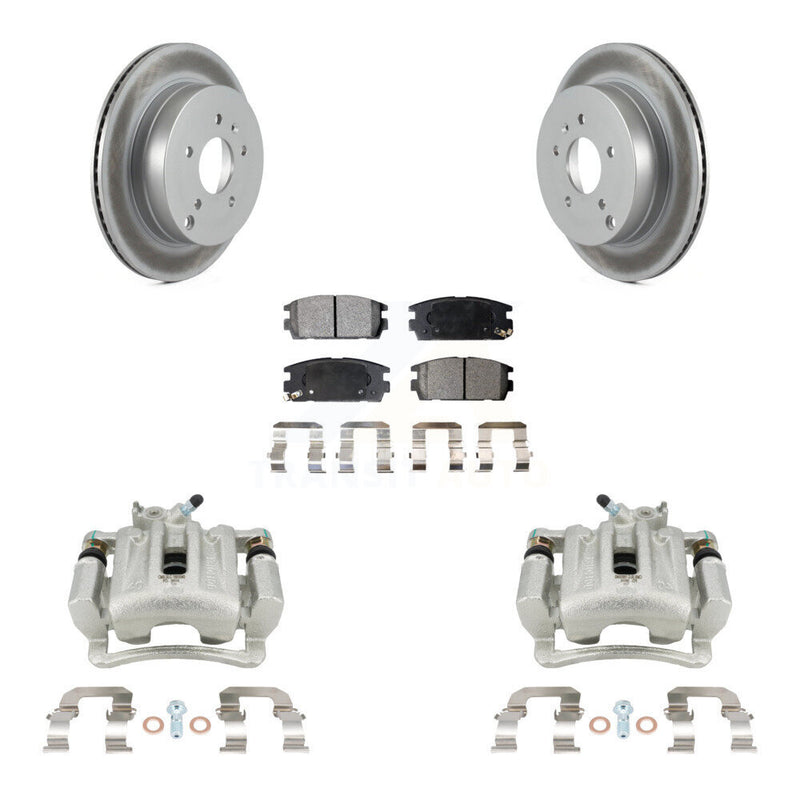 Transit Auto KCG-100277P Disc Brake Kit for 2007-2015 Chevrolet Captiva Sport, Saturn Vue, Chevrolet Equinox & more - Rear product image