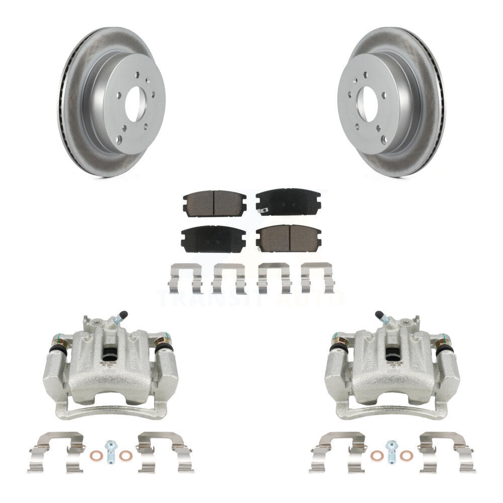 Transit Auto KCG-100278C Disc Brake Kit for 2007-2015 Chevrolet Captiva Sport, Saturn Vue, Chevrolet Equinox & more - Rear product image