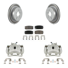 Transit Auto KCG-100278C Disc Brake Kit for 2007-2015 Chevrolet Captiva Sport, Saturn Vue, Chevrolet Equinox & more - Rear product image