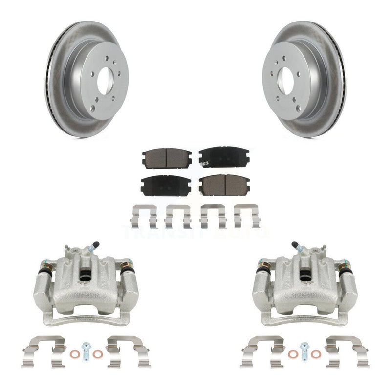 Transit Auto KCG-100278C Disc Brake Kit for 2007-2015 Chevrolet Captiva Sport, Saturn Vue, Chevrolet Equinox & more - Rear product image