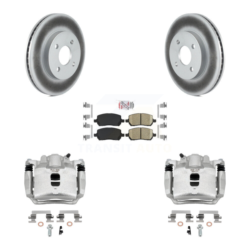 Transit Auto KCG-100278N Disc Brake Kit for 2003-2007 Chevrolet Cobalt, Pontiac Pursuit, Saturn Ion - Front product image