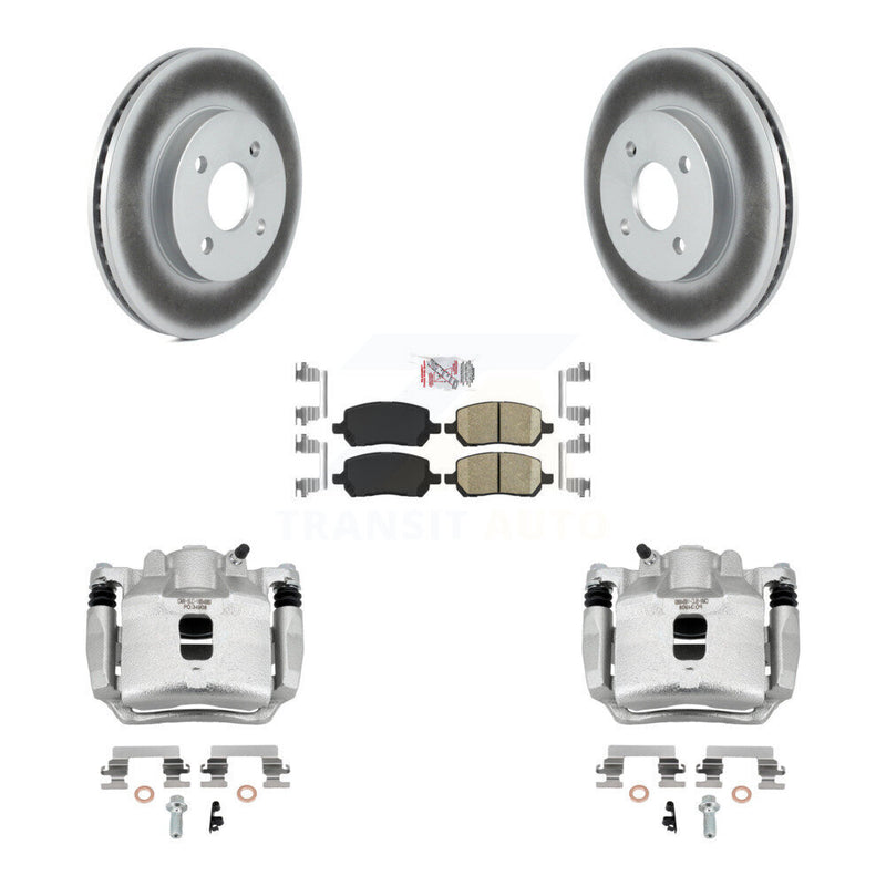 Transit Auto KCG-100278N Disc Brake Kit for 2003-2007 Chevrolet Cobalt, Pontiac Pursuit, Saturn Ion - Front product image