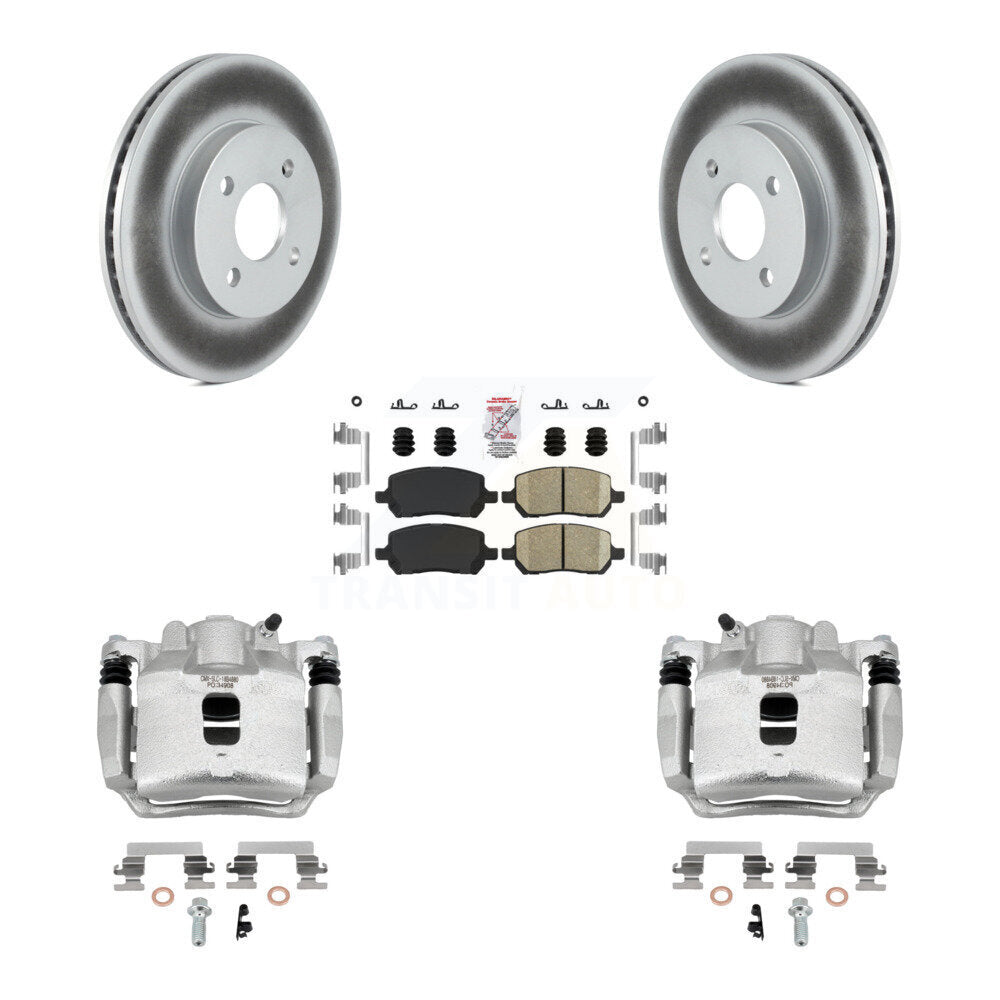 Transit Auto KCG-100279N Disc Brake Kit for 2003-2007 Chevrolet Cobalt, Pontiac Pursuit, Saturn Ion - Front product image