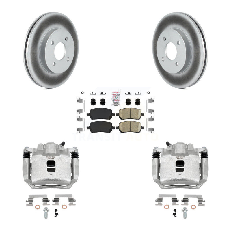 Transit Auto KCG-100279N Disc Brake Kit for 2003-2007 Chevrolet Cobalt, Pontiac Pursuit, Saturn Ion - Front product image