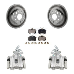 Transit Auto KCG-100281P Disc Brake Kit for 2010-2013 Audi A3 - Rear product image