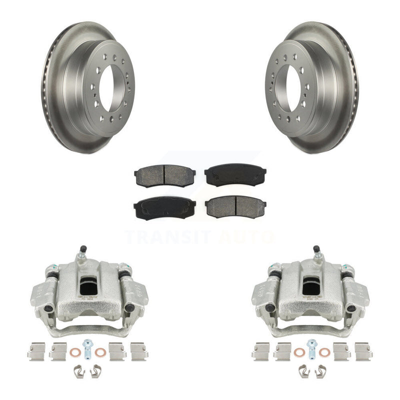 Transit Auto KCG-100281S Disc Brake Kit for 2010-2022 Lexus GX460, Toyota 4Runner - Rear product image