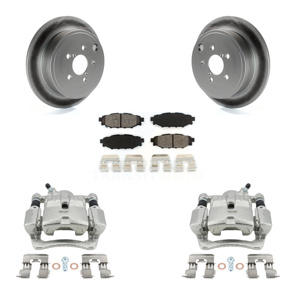 Transit Auto KCG-100283S Disc Brake Kit for 2008-2014 Subaru Impreza, Subaru WRX, Subaru Forester - Rear product image