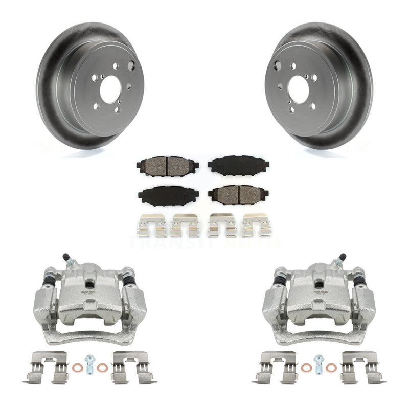 Transit Auto KCG-100283S Disc Brake Kit for 2008-2014 Subaru Impreza, Subaru WRX, Subaru Forester - Rear product image