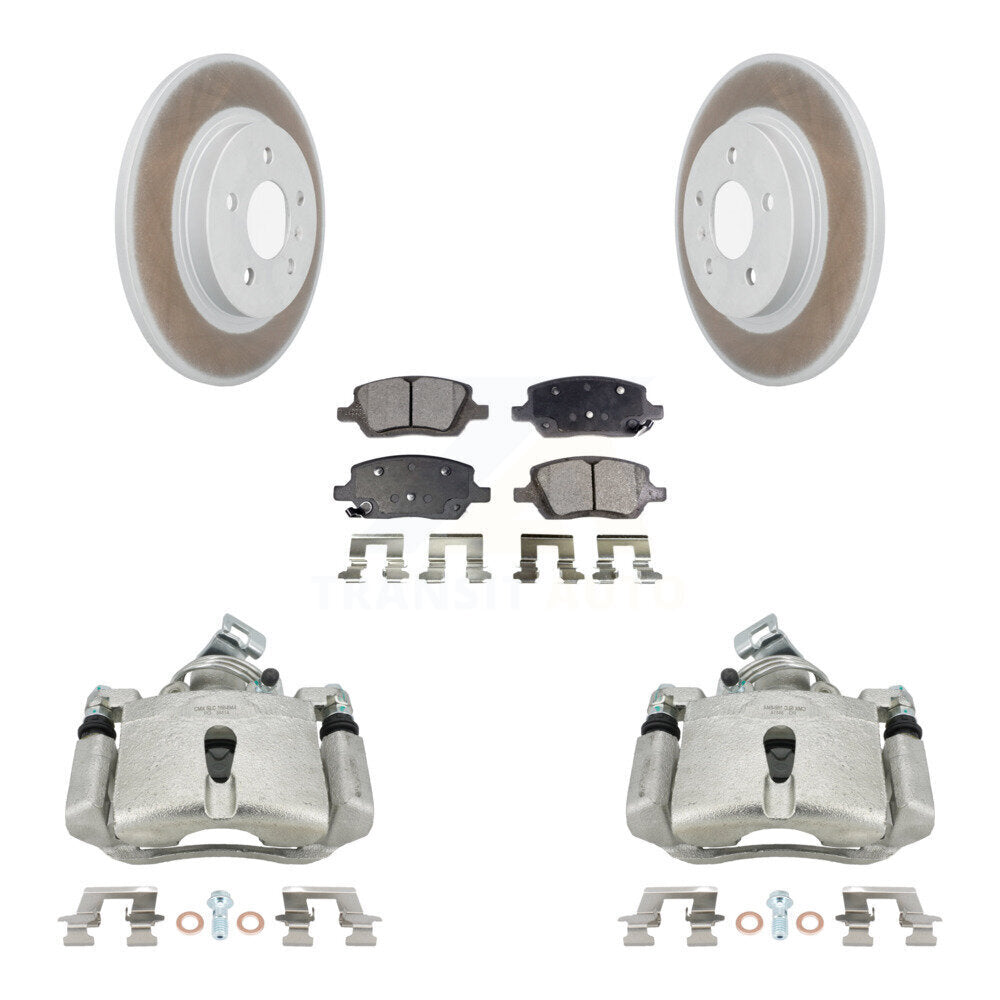 Transit Auto KCG-100283T Disc Brake Kit for 2005 Buick Terraza, Chevrolet Uplander, Pontiac Montana & more - Rear product image