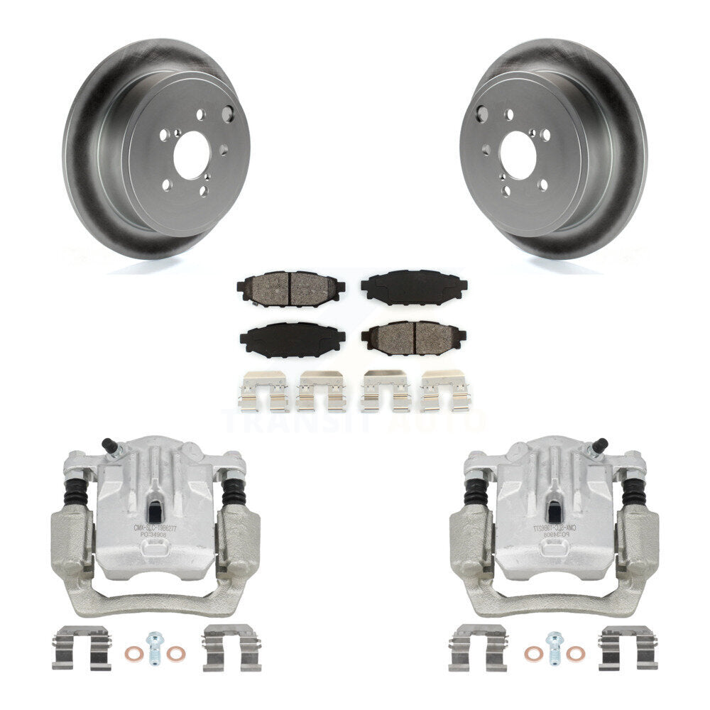 Transit Auto KCG-100284S Disc Brake Kit for 2010-2014 Subaru Legacy, Subaru Outback - Rear product image