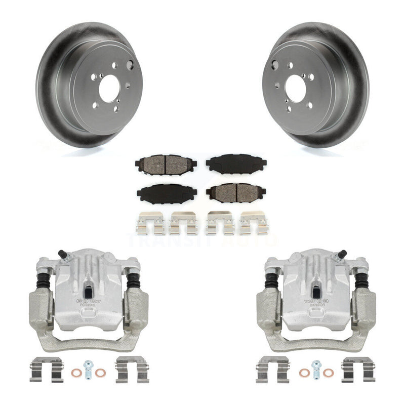Transit Auto KCG-100284S Disc Brake Kit for 2010-2014 Subaru Legacy, Subaru Outback - Rear product image