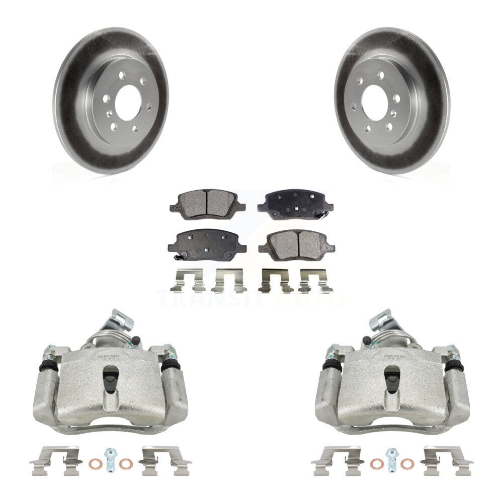 Transit Auto KCG-100284T Disc Brake Kit for 2006-2009 Buick Terraza, Chevrolet Uplander, Pontiac Montana & more - Rear product image