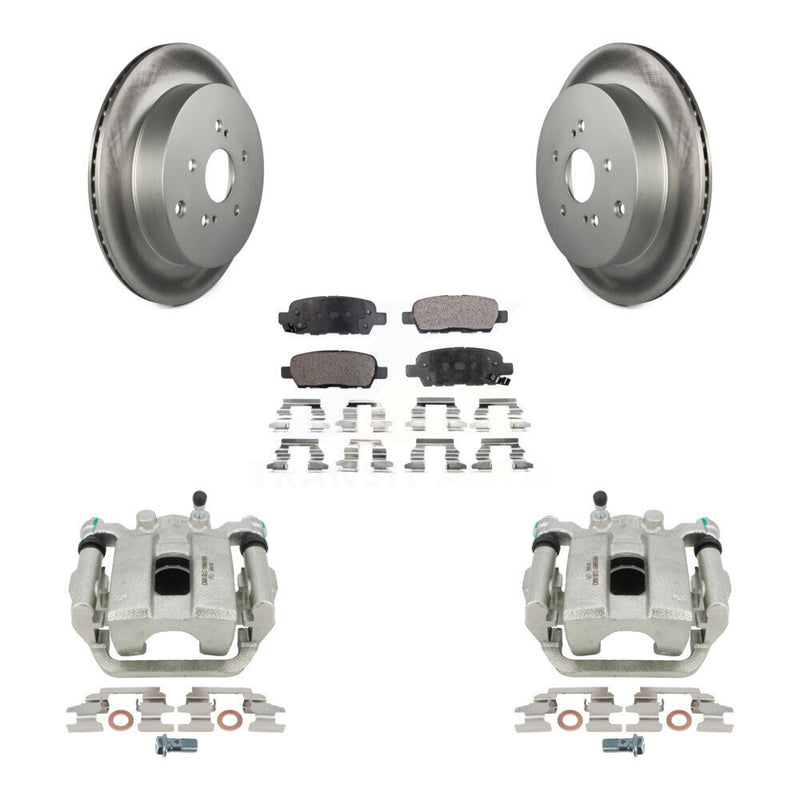 Transit Auto KCG-100285P Disc Brake Kit for 2009-2013 Suzuki Grand Vitara - Rear product image