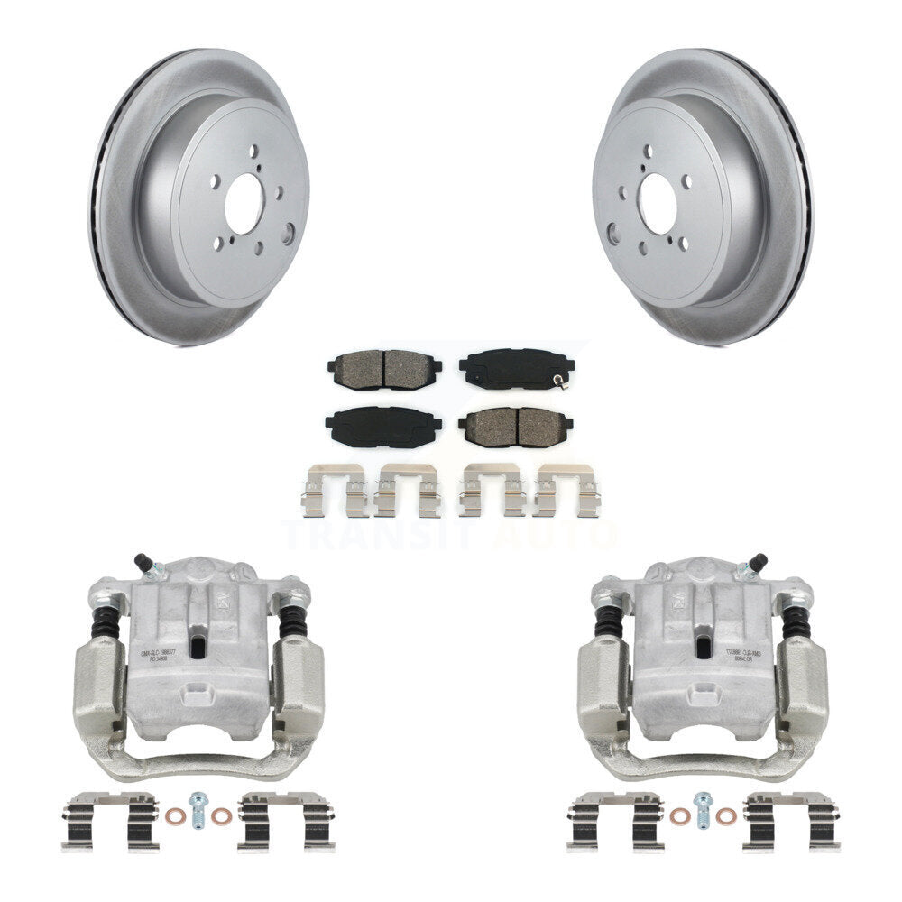 Transit Auto KCG-100286S Disc Brake Kit for 2010-2014 Subaru Legacy, Subaru Outback - Rear product image