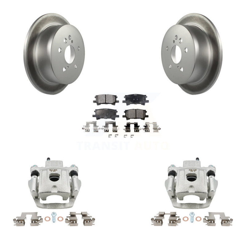 Transit Auto KCG-100286T Disc Brake Kit for 2004-2009 Lexus RX350, Lexus RX400h, Toyota Highlander & more - Rear product image