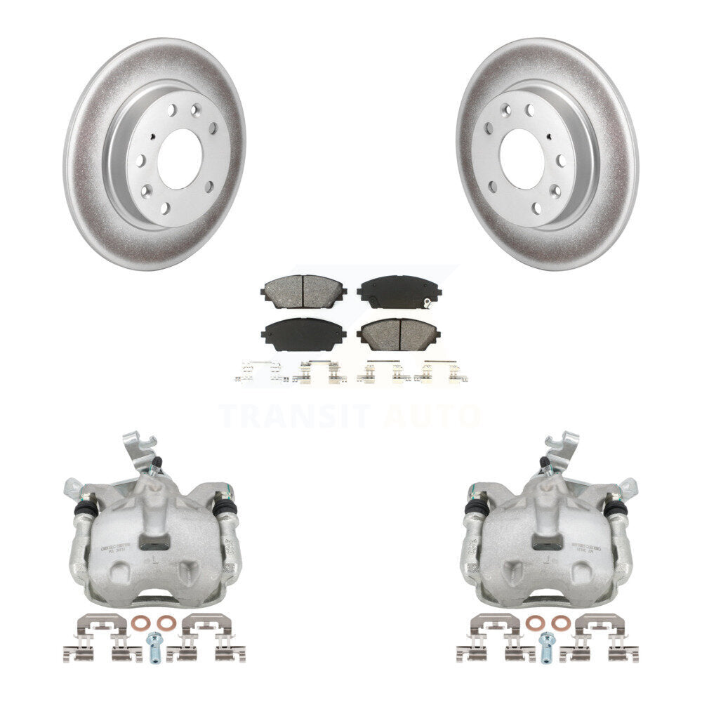 Transit Auto KCG-100287S Disc Brake Kit for 2014-2016 Mazda 3, Mazda 3 Sport - Rear product image
