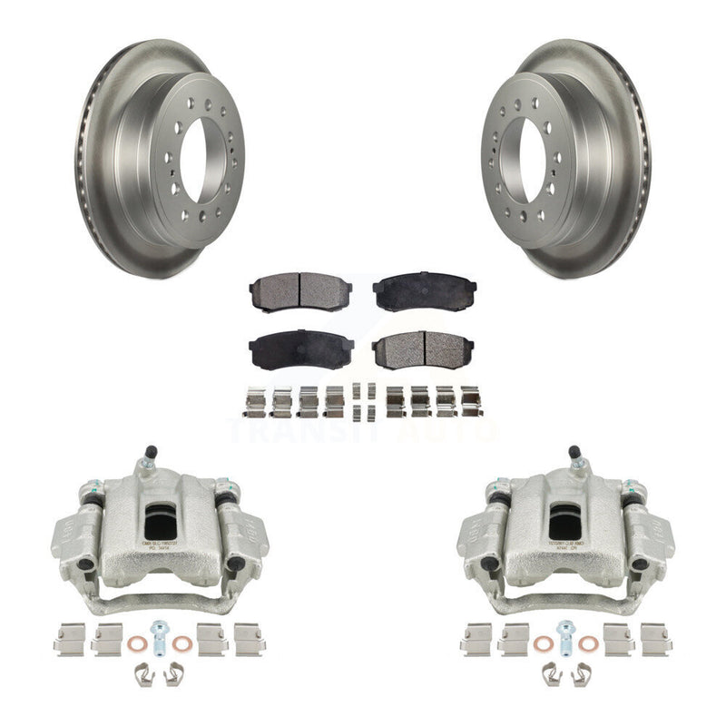 Transit Auto KCG-100288P Disc Brake Kit for 2010-2014 Toyota FJ Cruiser - Rear product image