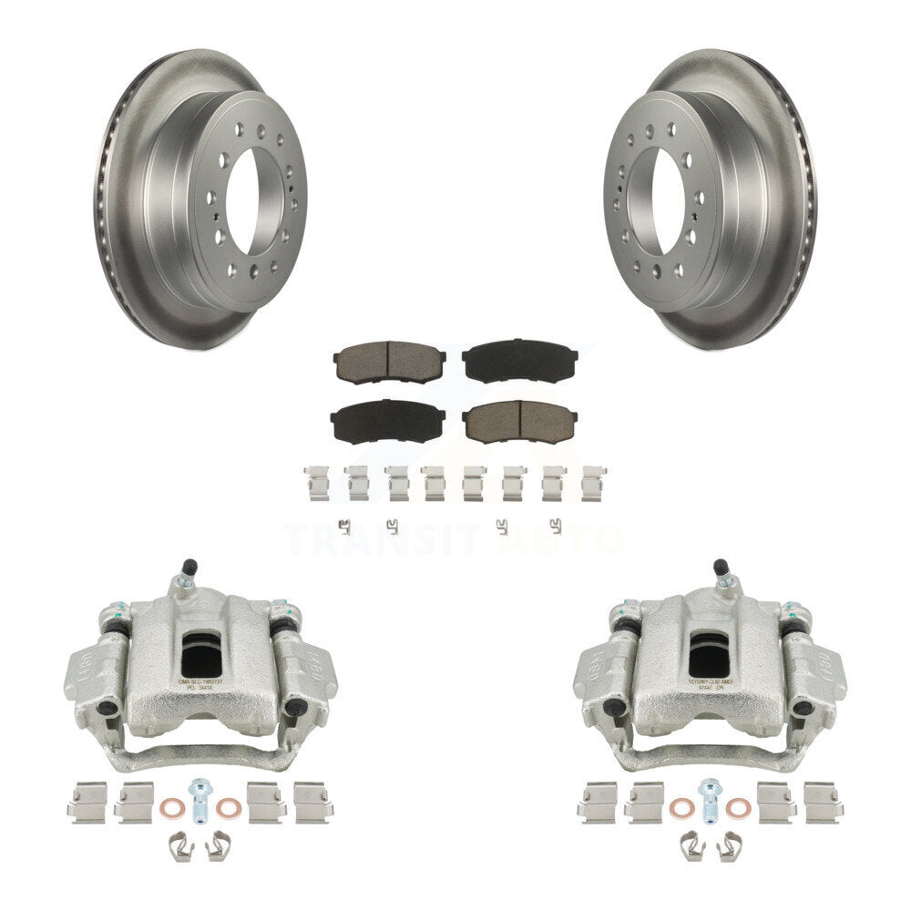 Transit Auto KCG-100289C Disc Brake Kit for 2010-2014 Toyota FJ Cruiser - Rear product image